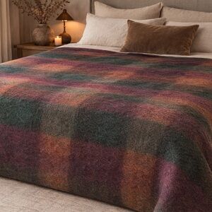 RARE 80s/90s Woolrich Heritage Plaid Blanket